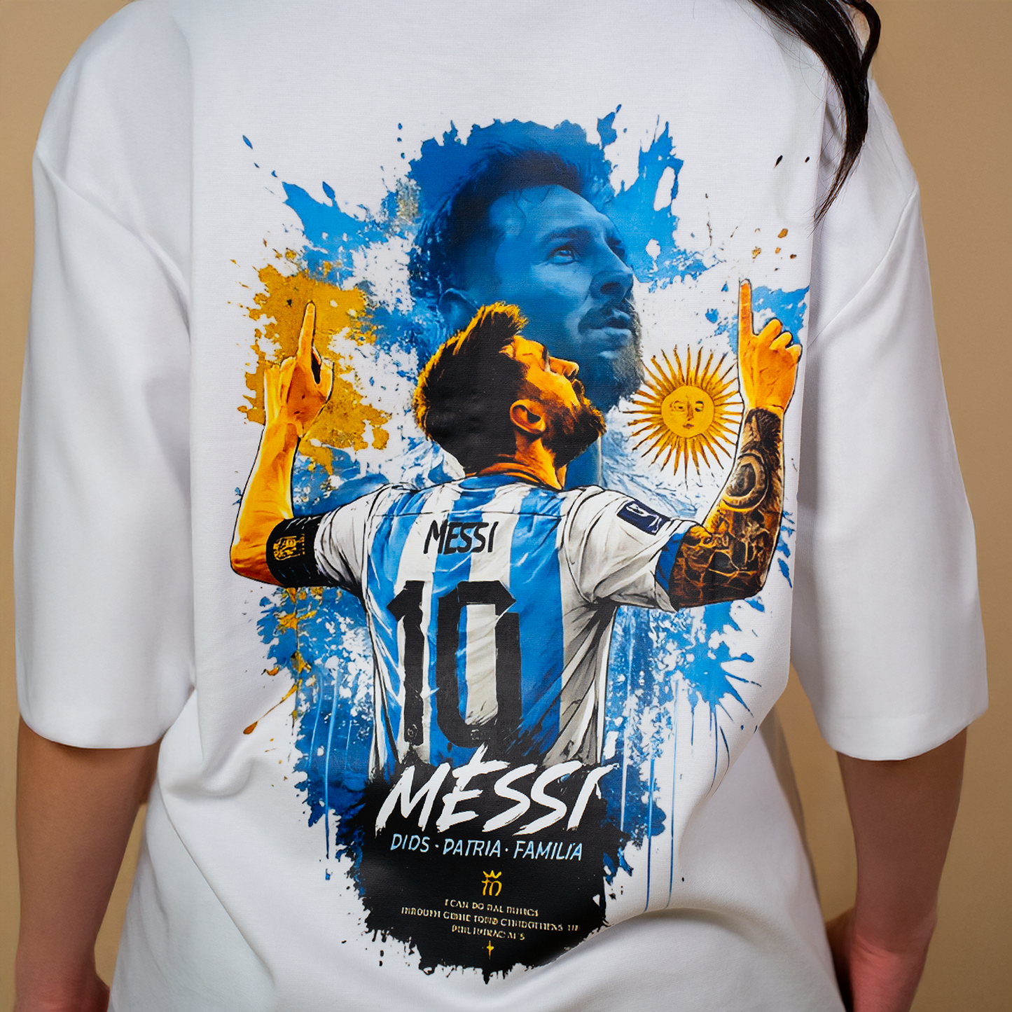 Argentina | Fifa World Cup 2026 Fan Tshirts (Drop Shoulders)