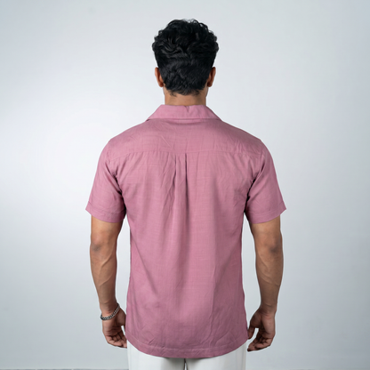 Cuban Resort Shirt  |  Mauve