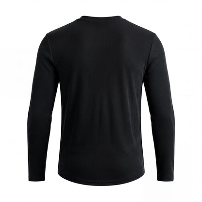 Classic Henley T-Shirt |  Black