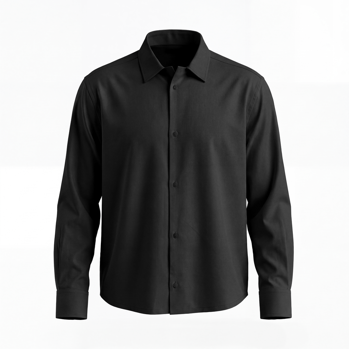 Boxy Fit Shirt । Classic Black