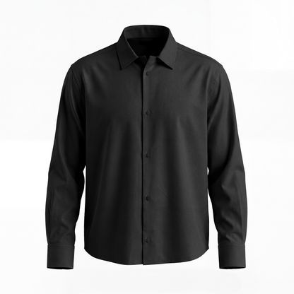 Boxy Fit Shirt । Classic Black