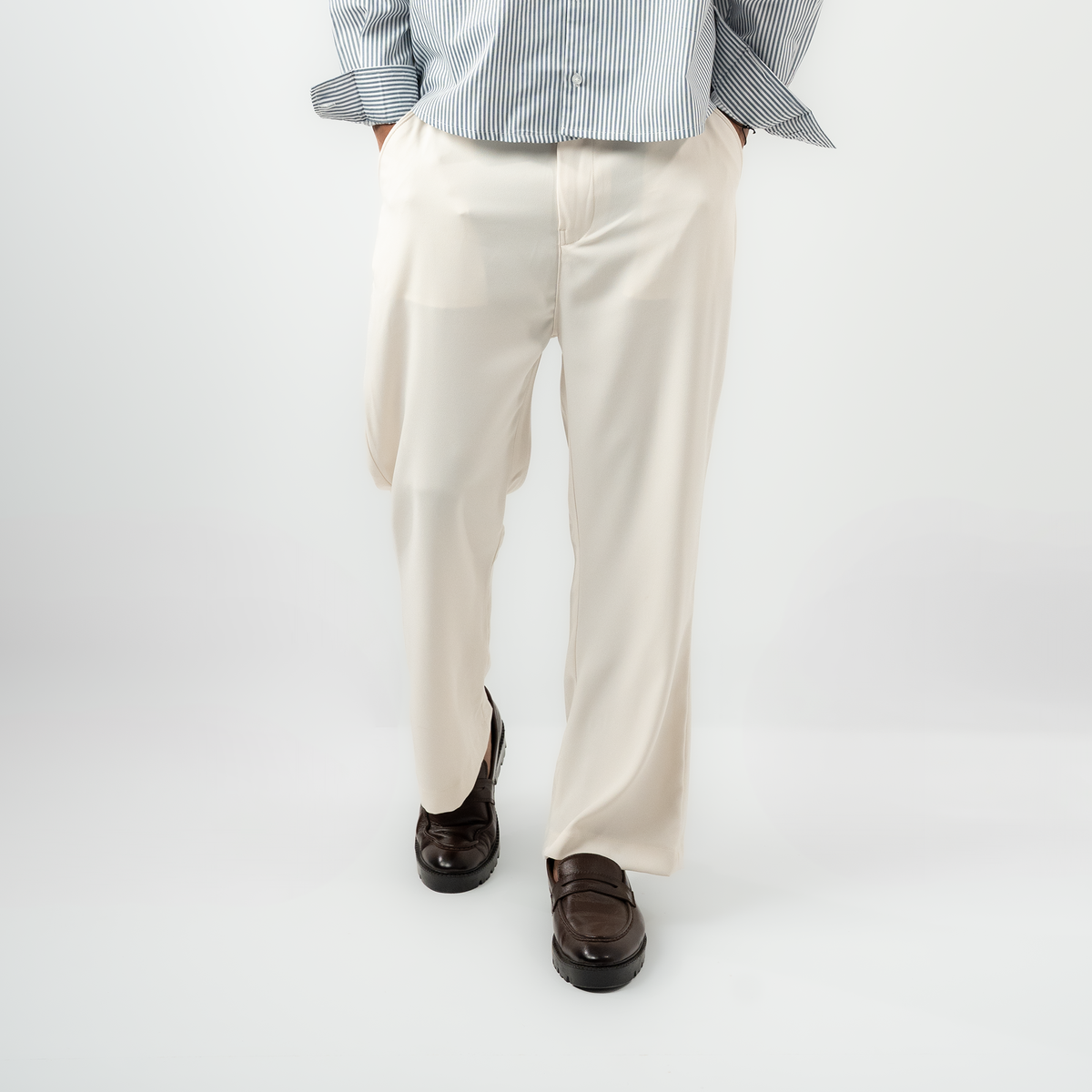 Bootcut Pant  |  Cream