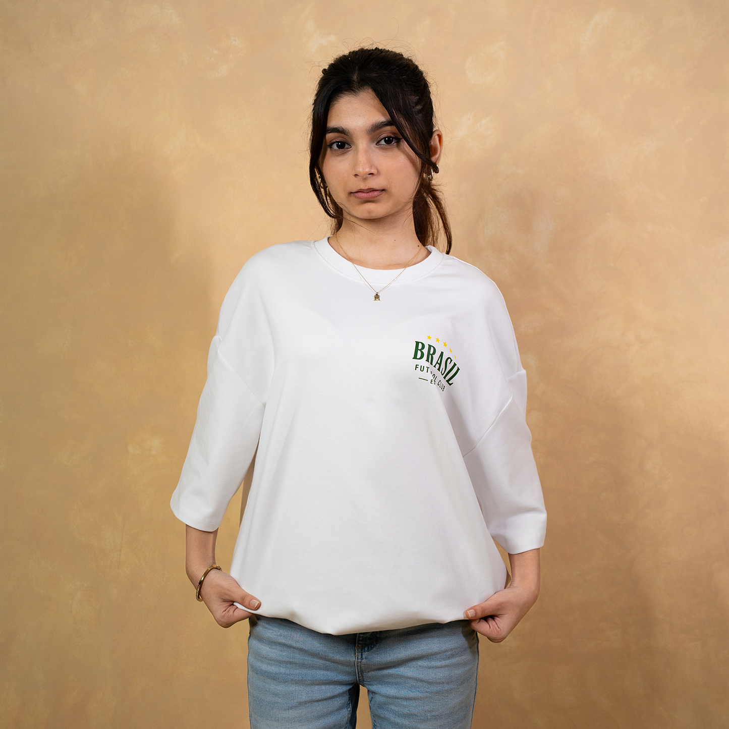 Brazil | Fifa World Cup 2026 Fan Tshirts (Drop Shoulders)