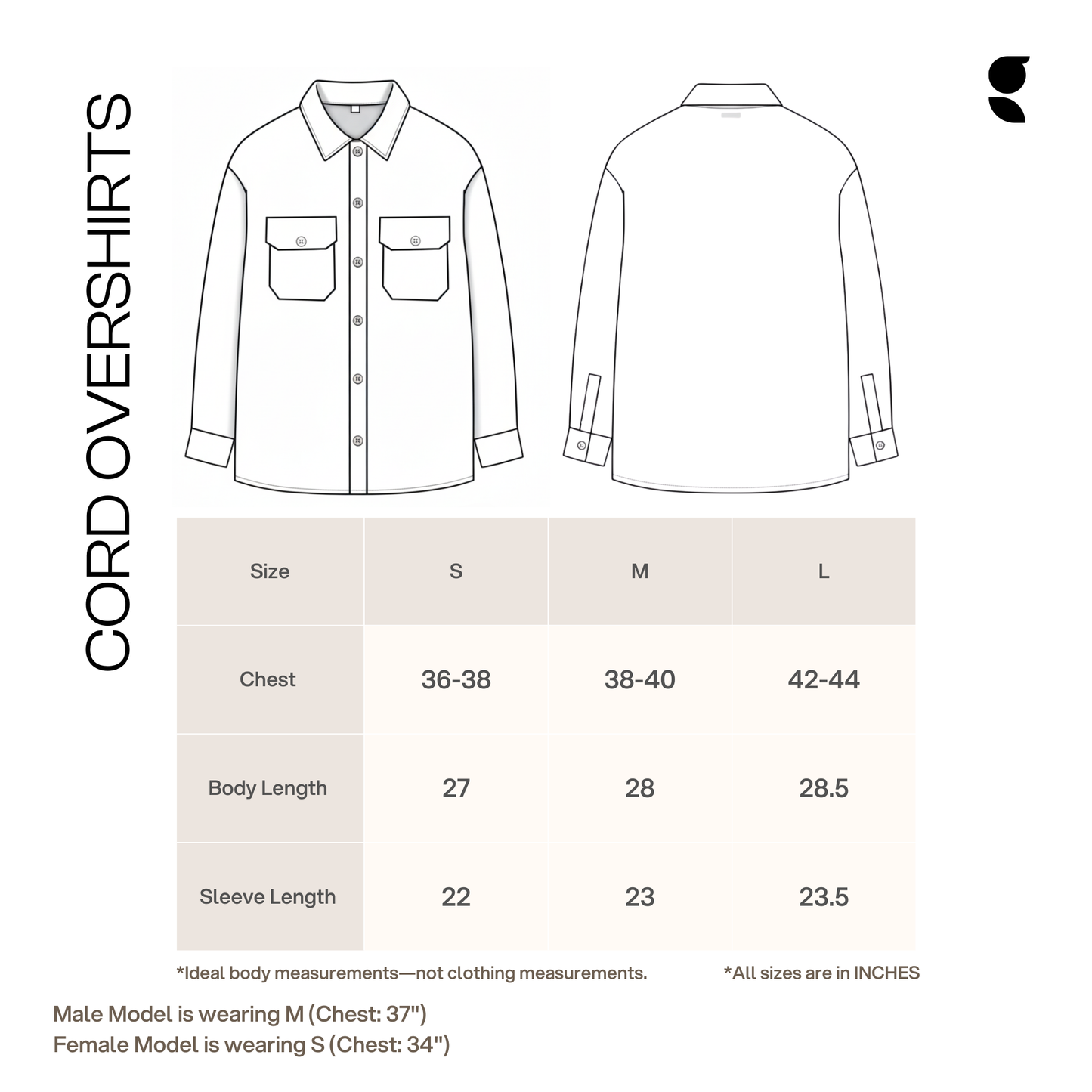 CORD Overshirt – Marine