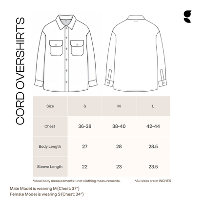 CORD Overshirt – Marine