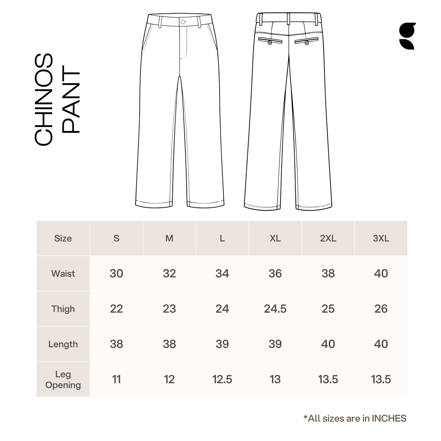 Chinos Pant  | Olive
