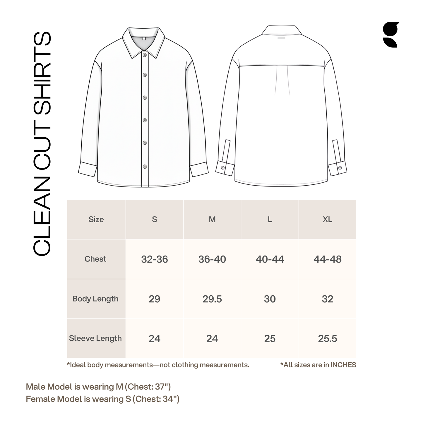 Clean Cut Shirt – Cloud