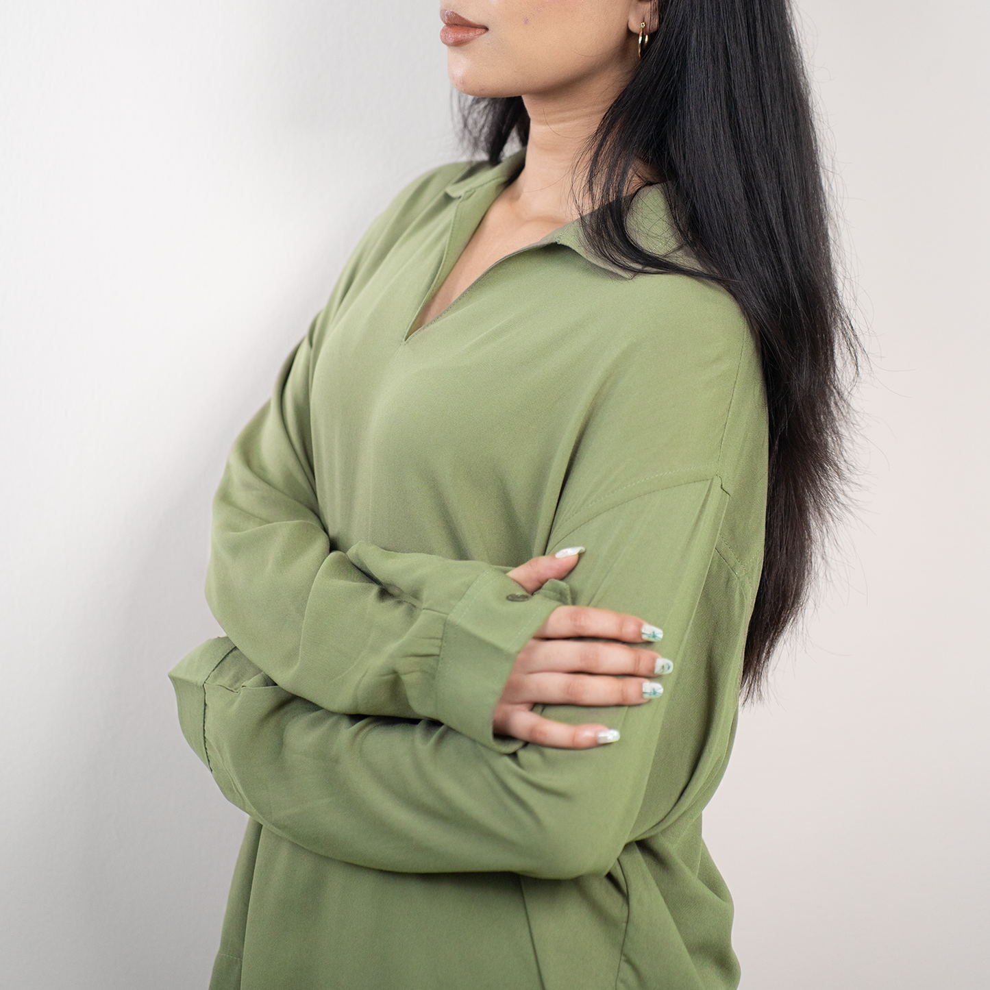 V-Neck Katua | Sage