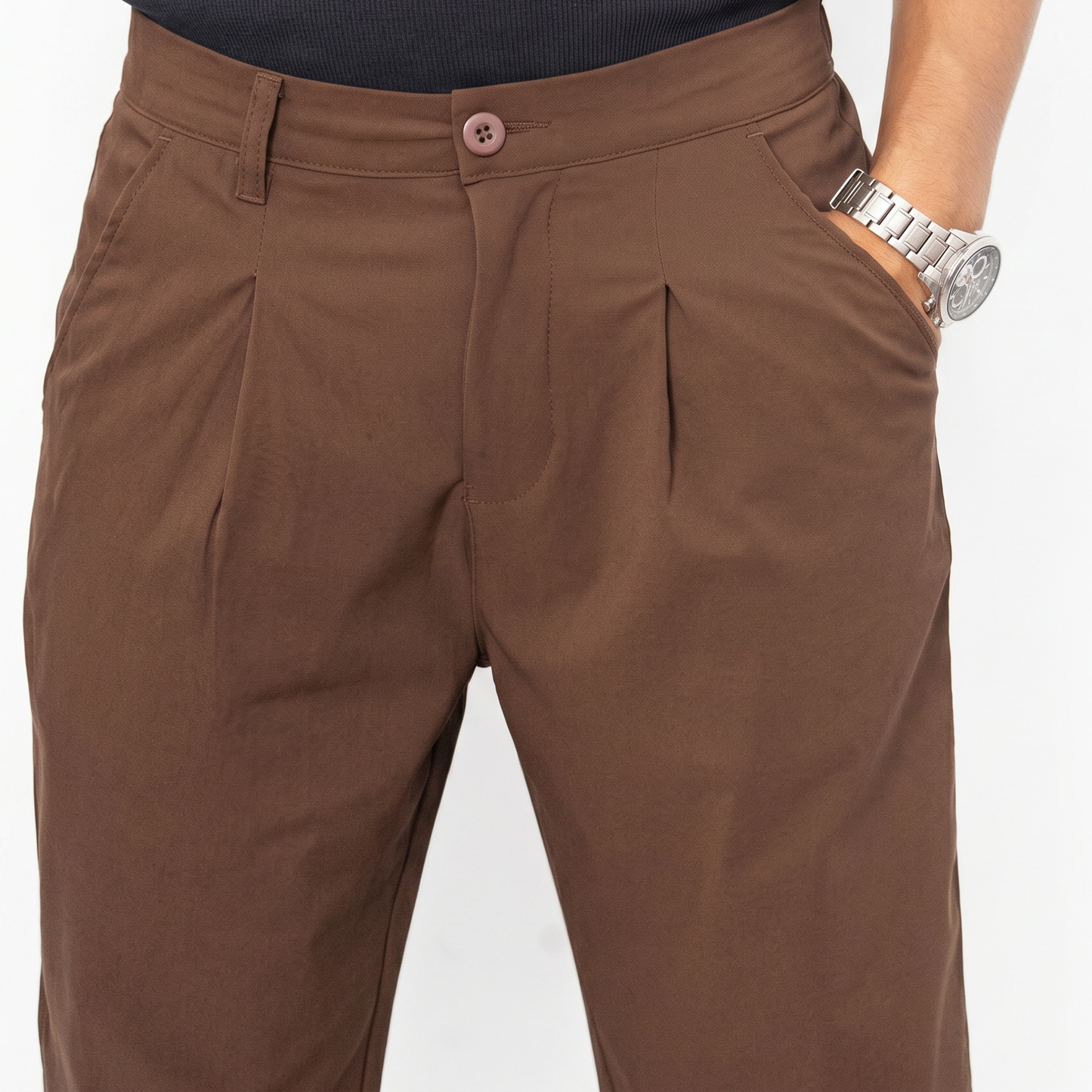 Structure Easy Pants | Coffee Bean