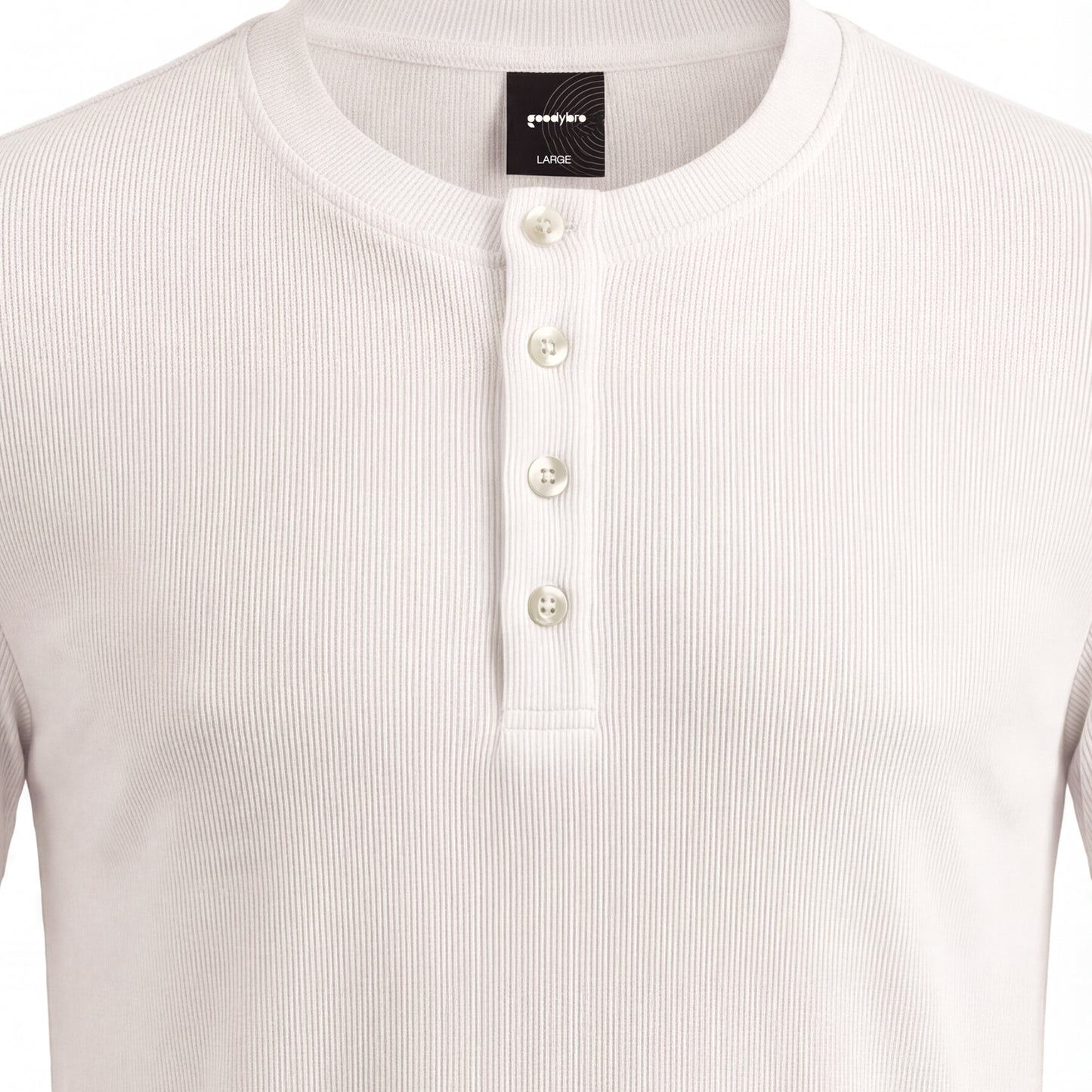 Classic Henley T-Shirt |  White