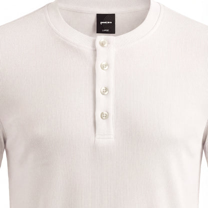 Classic Henley T-Shirt |  White