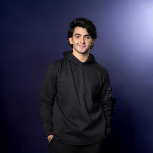 Drop Hoodie    Black