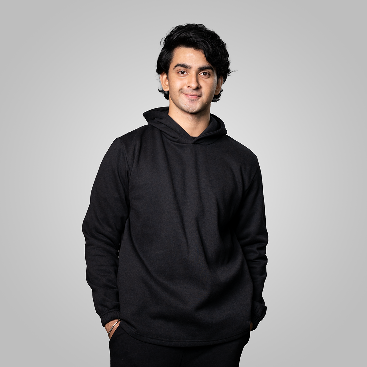 Drop Hoodie    Black