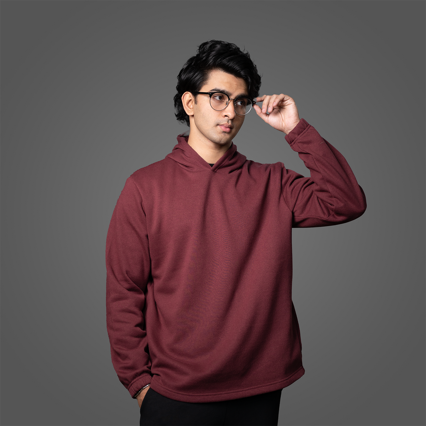 Drop Hoodie     Berry