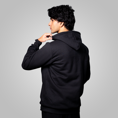 Zip Hoodie     Black