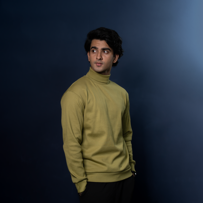 Turtle Neck     Olive