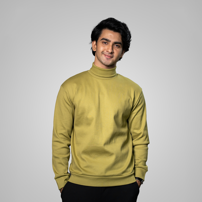 Turtle Neck     Olive