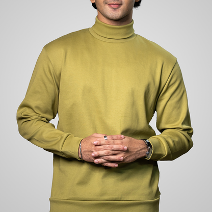 Turtle Neck     Olive