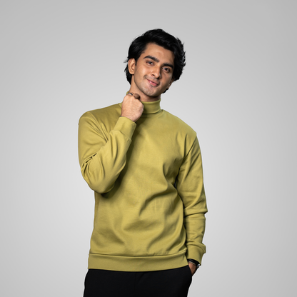 Turtle Neck     Olive