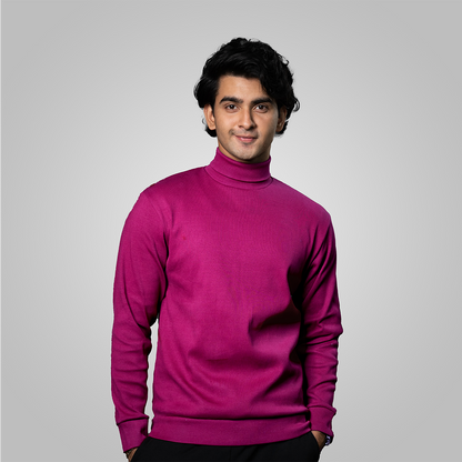 Turtle Neck     Magenta