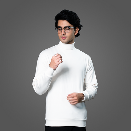 Turtle Neck     Off White