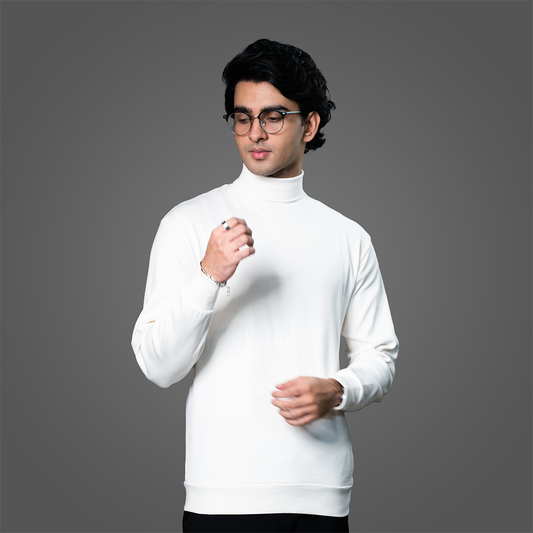 Turtle Neck     Off White
