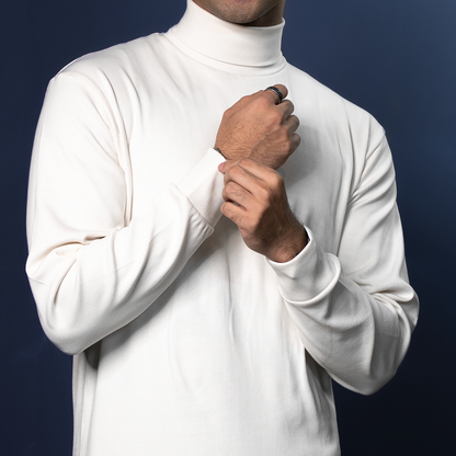Turtle Neck     Off White