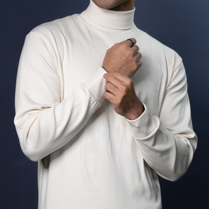 Turtle Neck     Cream