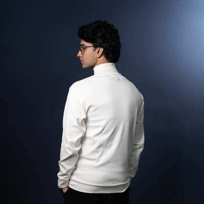 Turtle Neck     Cream