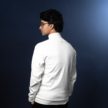 Turtle Neck     Off White