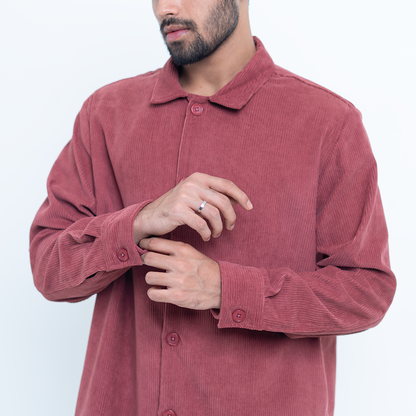 Lightweight Layering Cord Casuals   Dusty Rose
