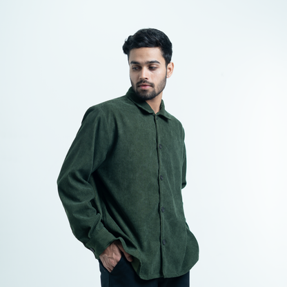 Lightweight Layering Cord Casuals    Forest Green