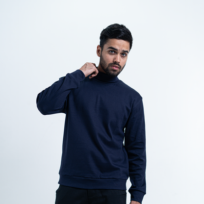 Turtle Neck     Midnight Navy