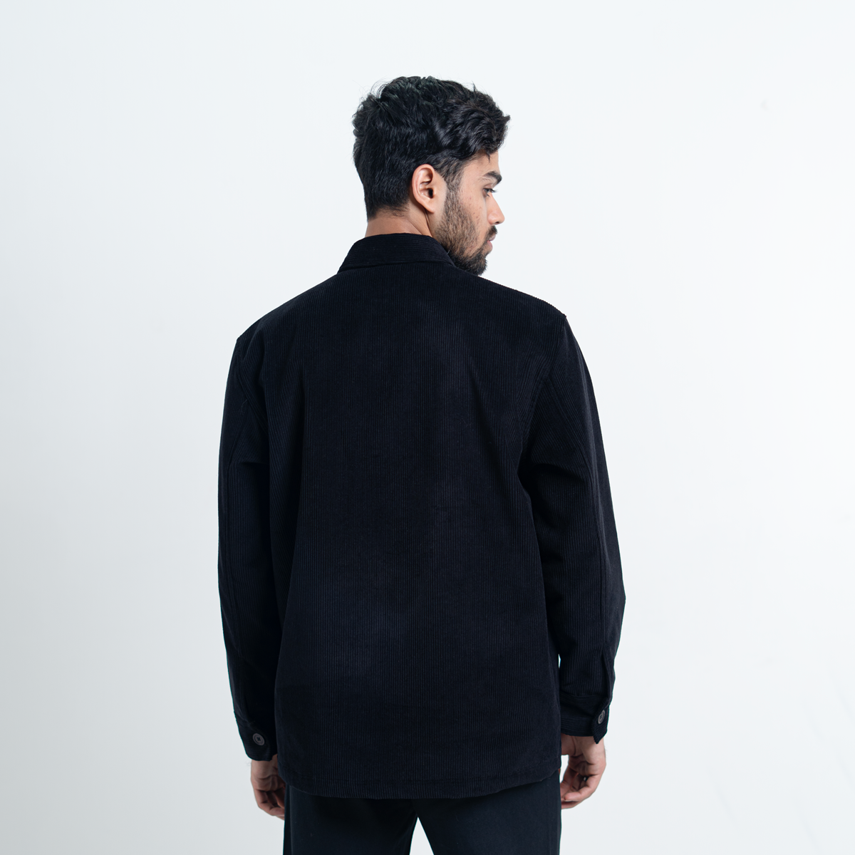 Lightweight Layering Overshirts   Jet Black