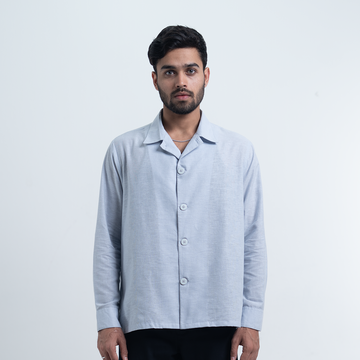 Oversized Shirt    Sky Blue