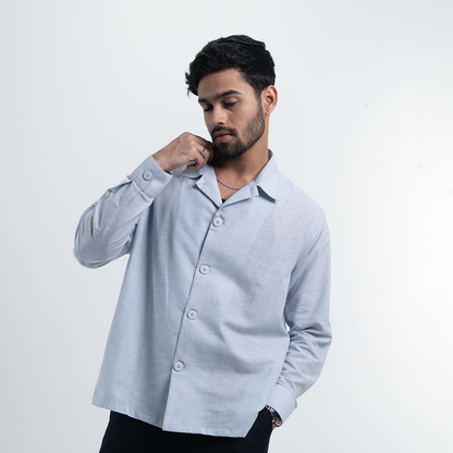 Oversized Shirt    Sky Blue