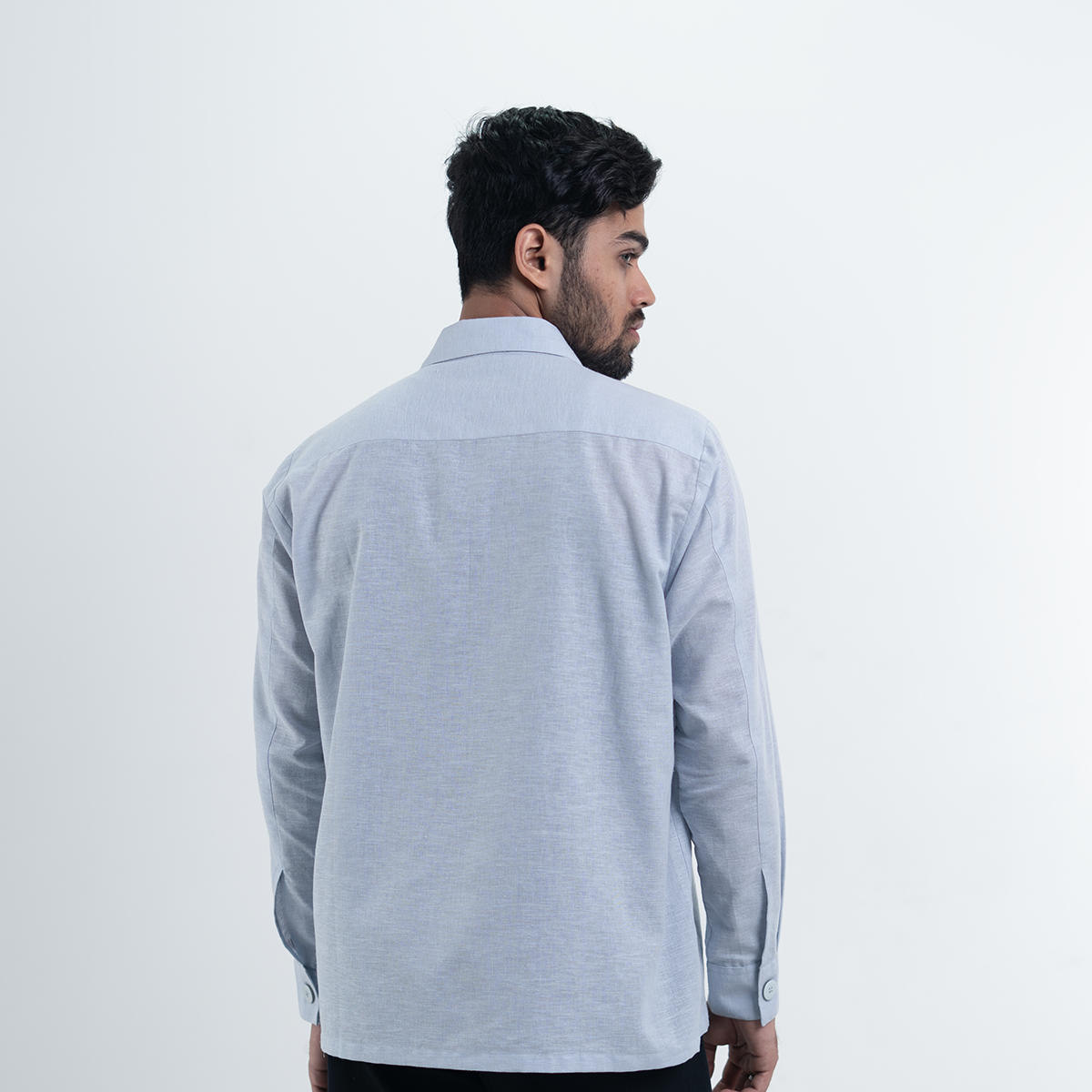 Oversized Shirt    Sky Blue