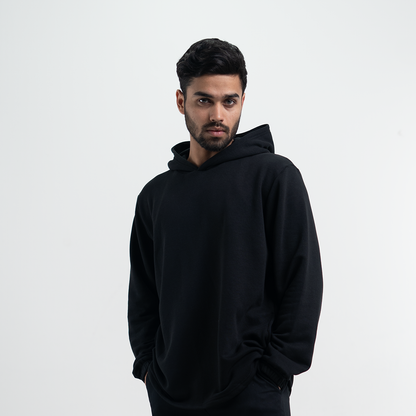 Drop Hoodie     Jet Black