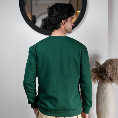 Sweatshirt    Bottle green