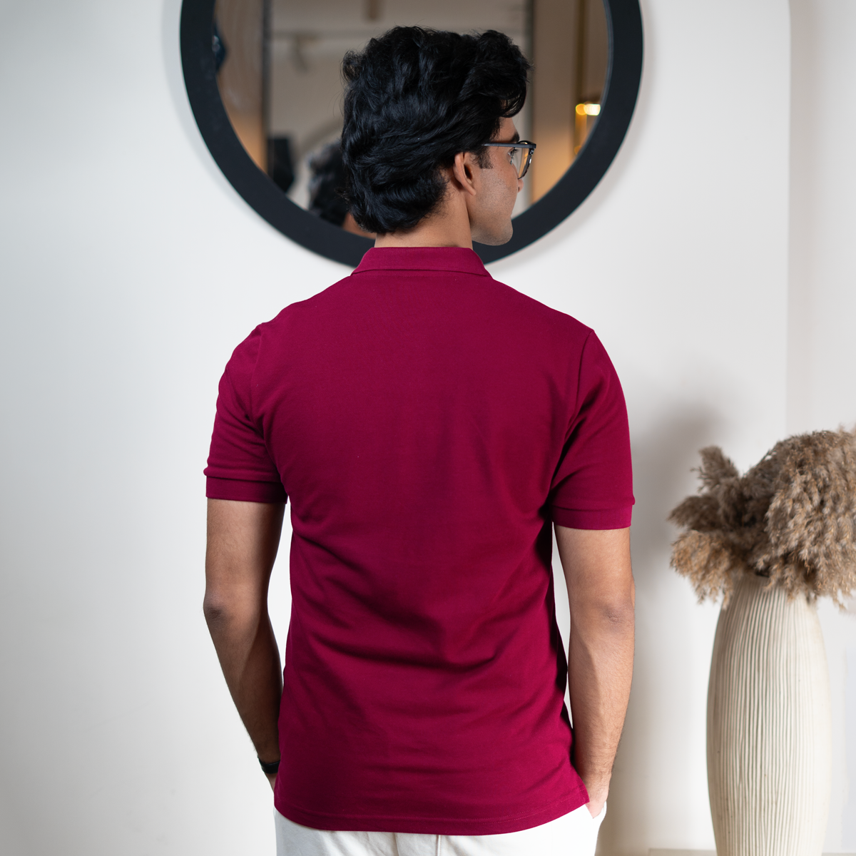 New Classic Polo        Maroon
