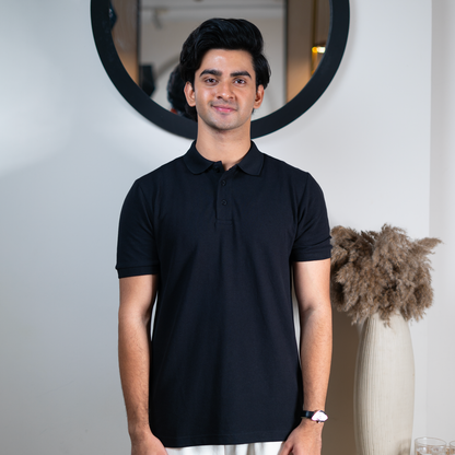 New Classic Polo     Black