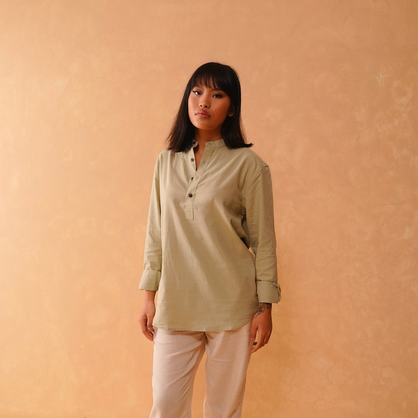 Henley Katua Wooden | Lime Green