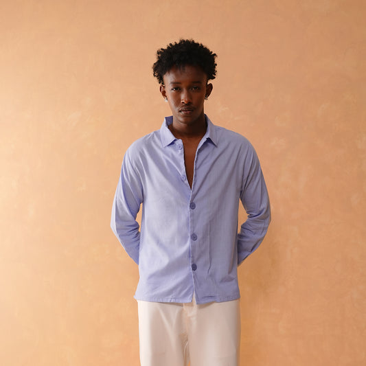 Summer Shirt  | River Blue
