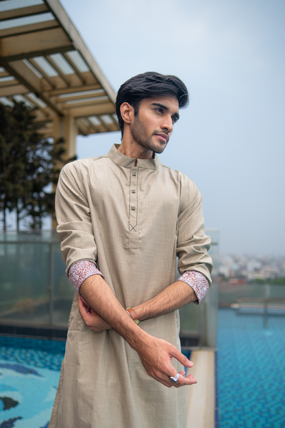 Panjabi | Wild dark beige