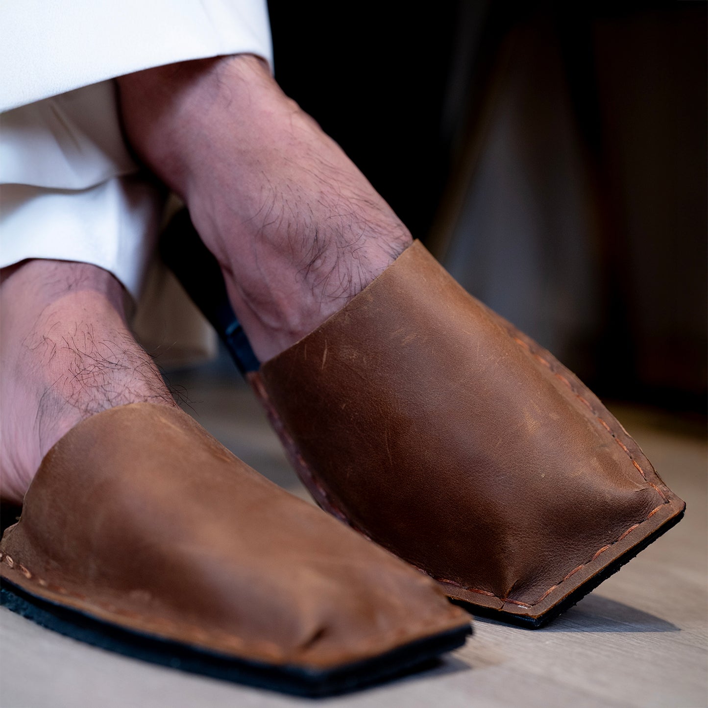 Retro Brown   Premium Leather Sandal