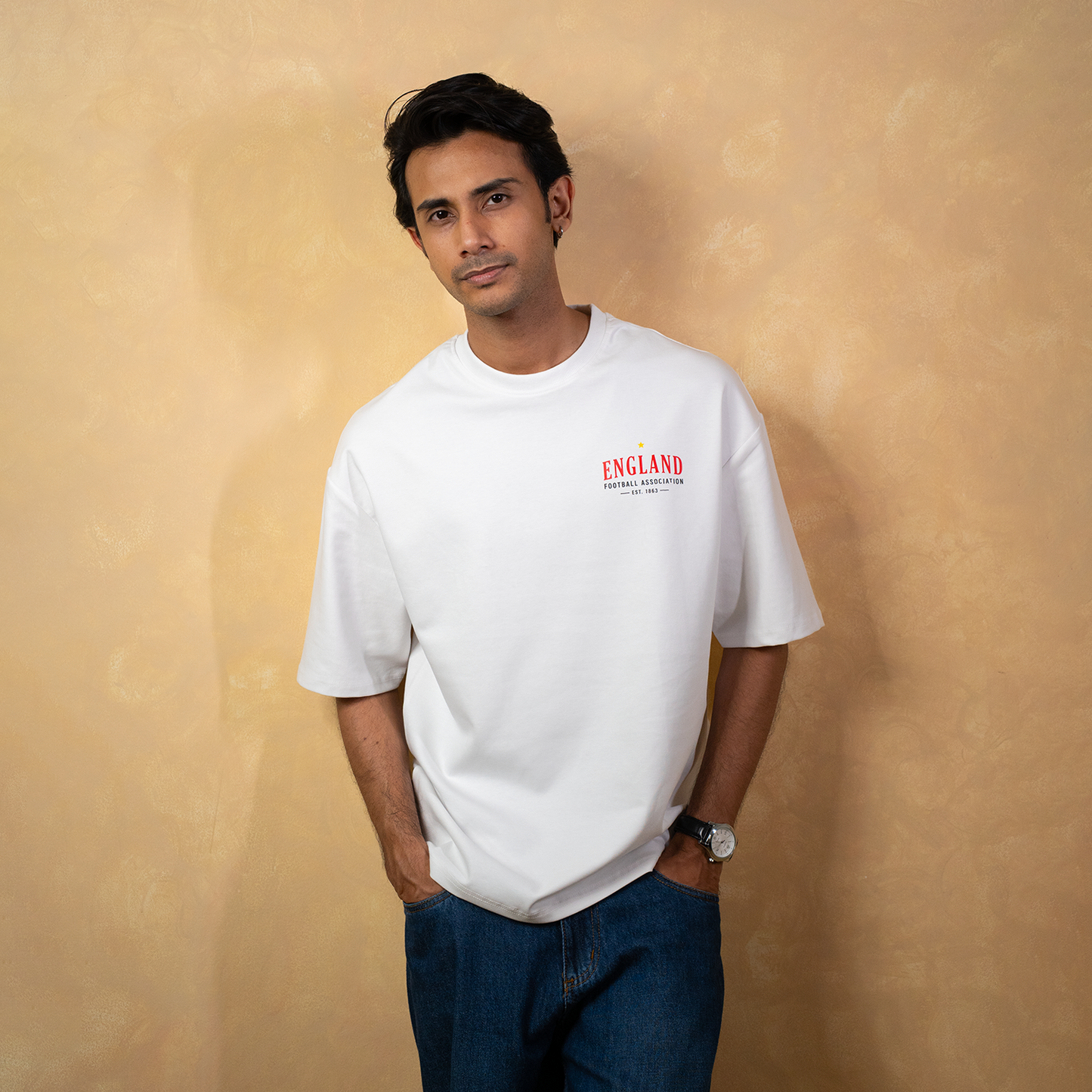 England | Fifa World Cup 2026 Fan Tshirts (Drop Shoulders)