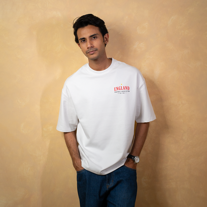 England | Fifa World Cup 2026 Fan Tshirts (Drop Shoulders)
