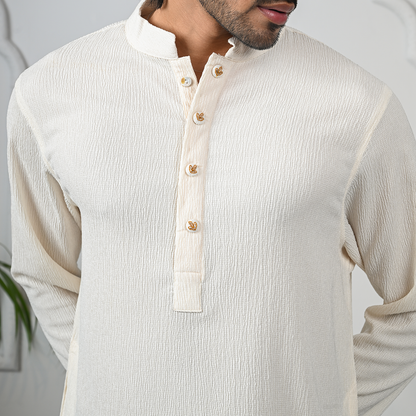 Nazm   Zardozi Panjabi  |  Cream