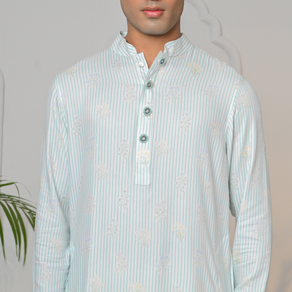 Gulbahaar   Panjabi    Pastel Blue