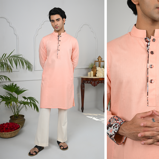 Sukoon   Panjabi   Peach